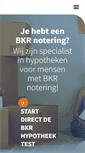 Mobile Screenshot of bkrhypotheek.nl